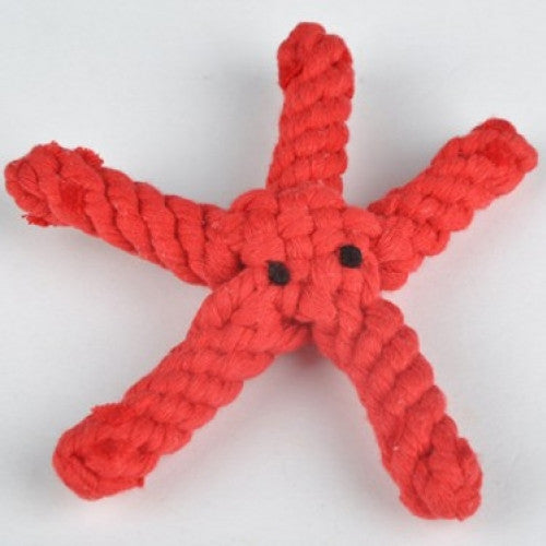 Toy Cotton rope Starfish Shape Hand-woven Dog Molar Toys